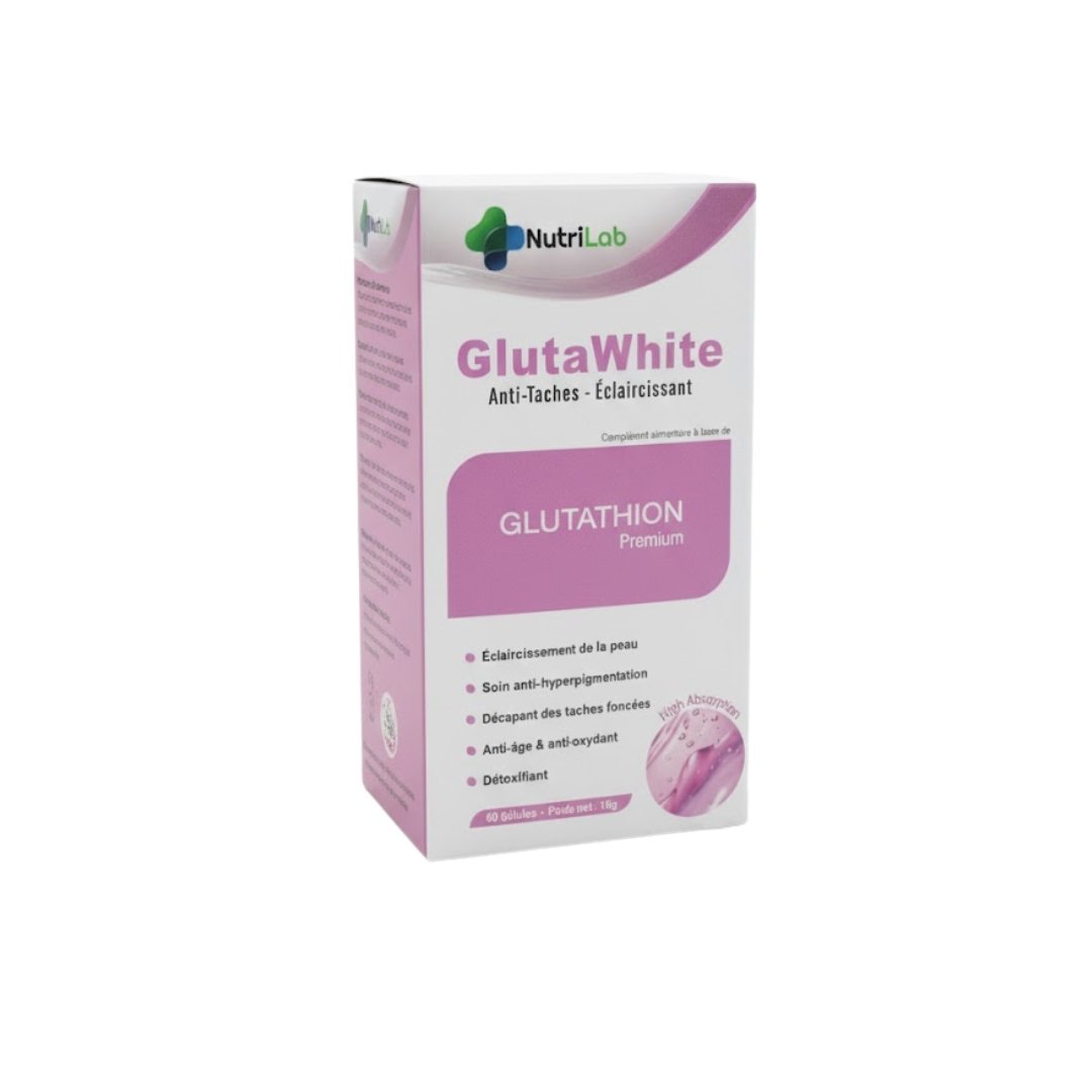Nutrilab GlutaWhite Anti-Taches 60 Gelules Nutrilab GlutaWhite Anti-Taches 60 Gelules